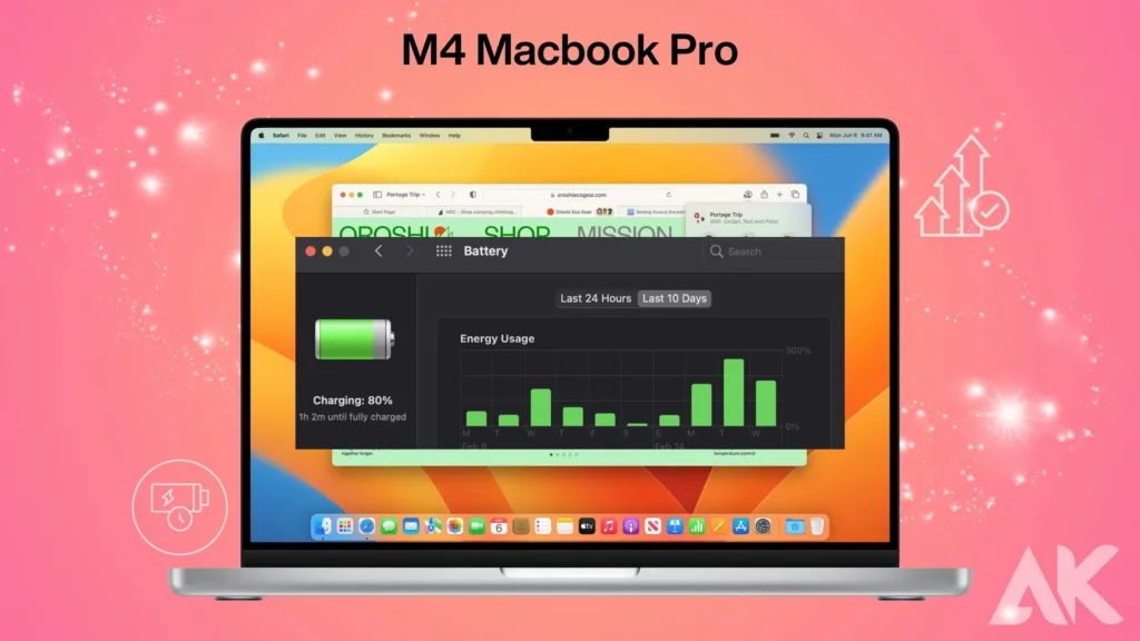MacBook Pro M4 battery life and efficiency test