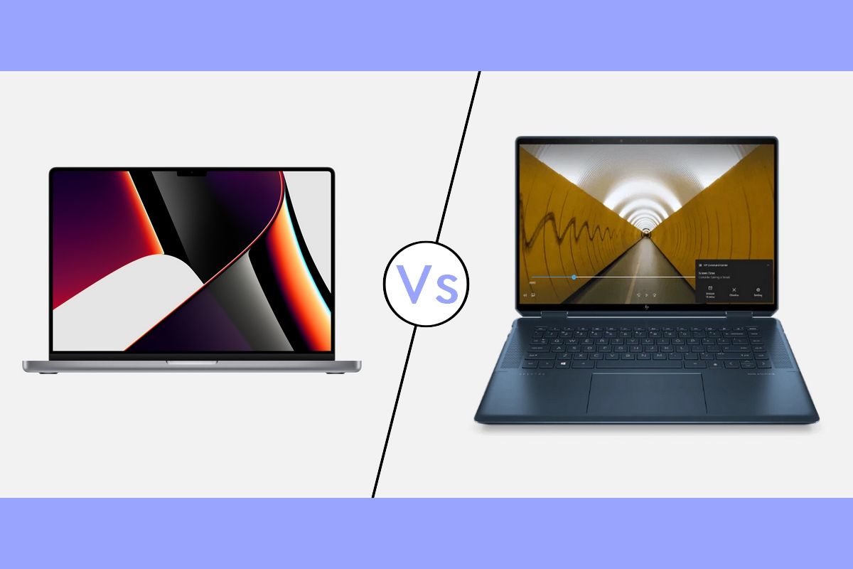 MacBook Pro M4 vs HP Spectre x360 flagship comparison