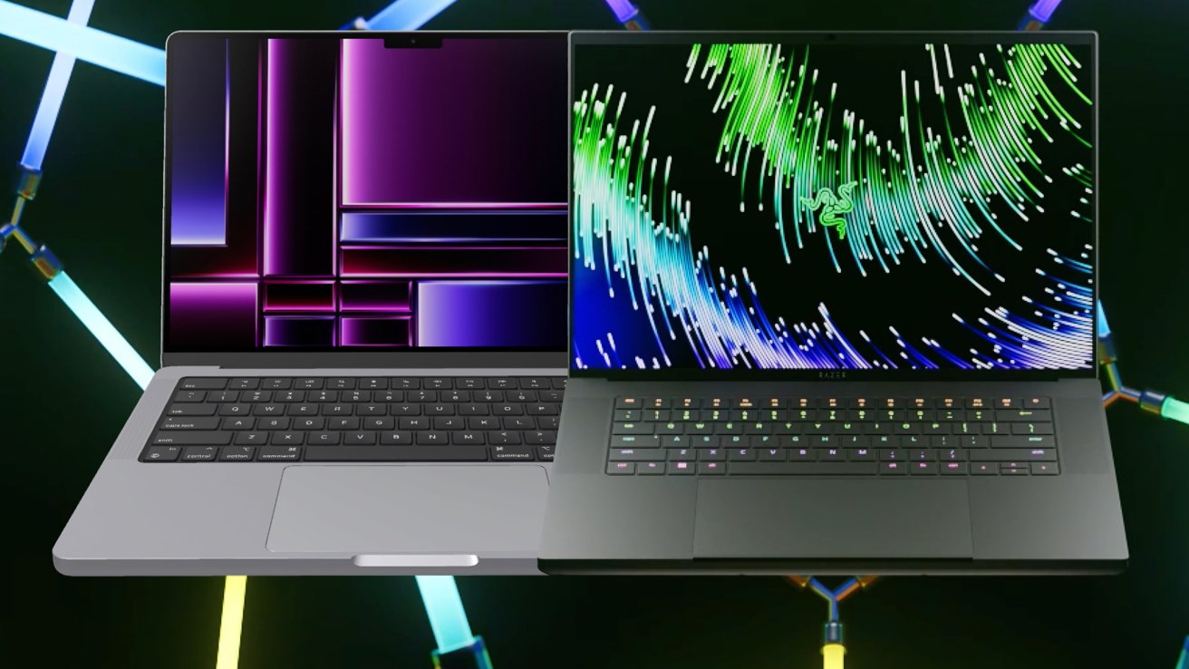 MacBook Pro M4 vs Razer Blade 16 performance comparison